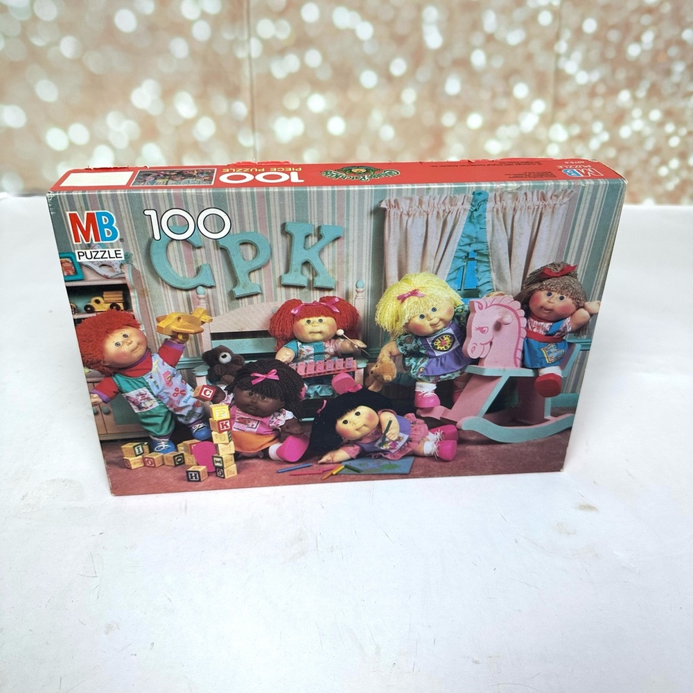 Vintage 1992 Milton Bradley CPK 100pc Puzzle